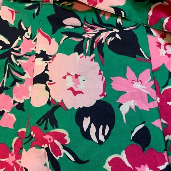 J. Crew floral Cotton summer shorts, size 4 - Picture 5 of 6